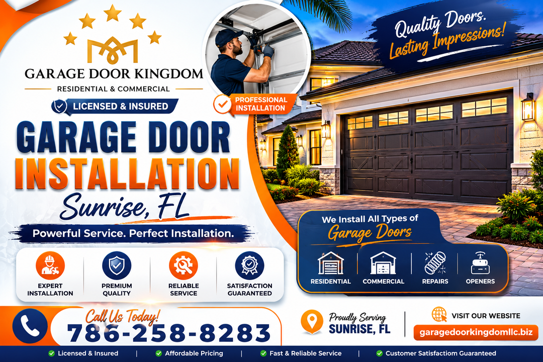 Commercial Garage Door Services Broward County FL
