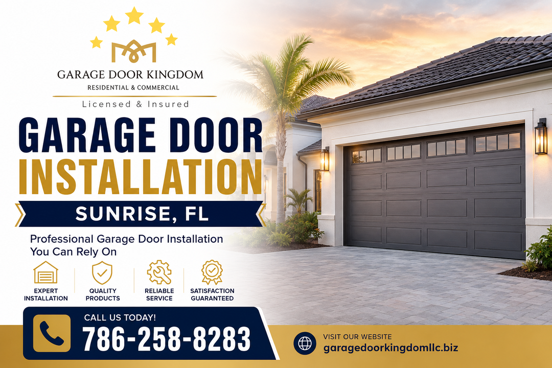 Hurricane Door Replacement Sunrise FL | Garage Door Kingdom