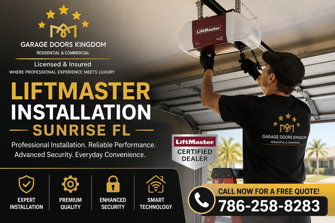 New Garage Door Installation South Florida Experts