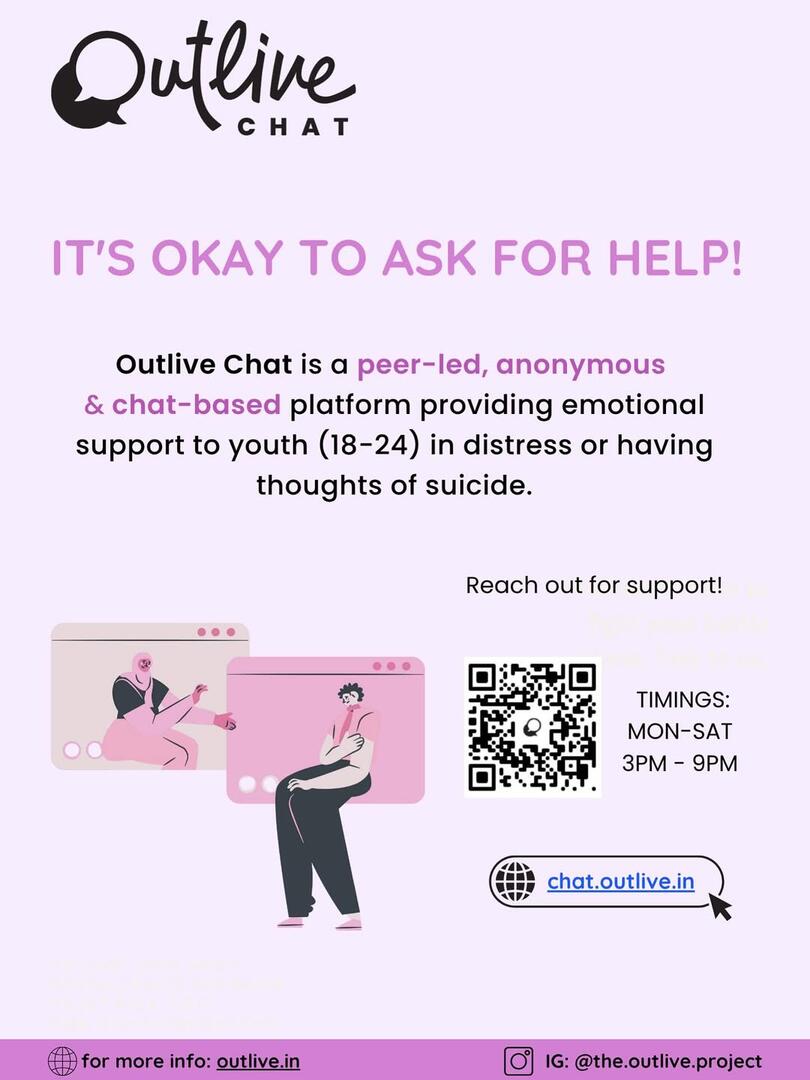 Support for Suicidal Thoughts | Outlive