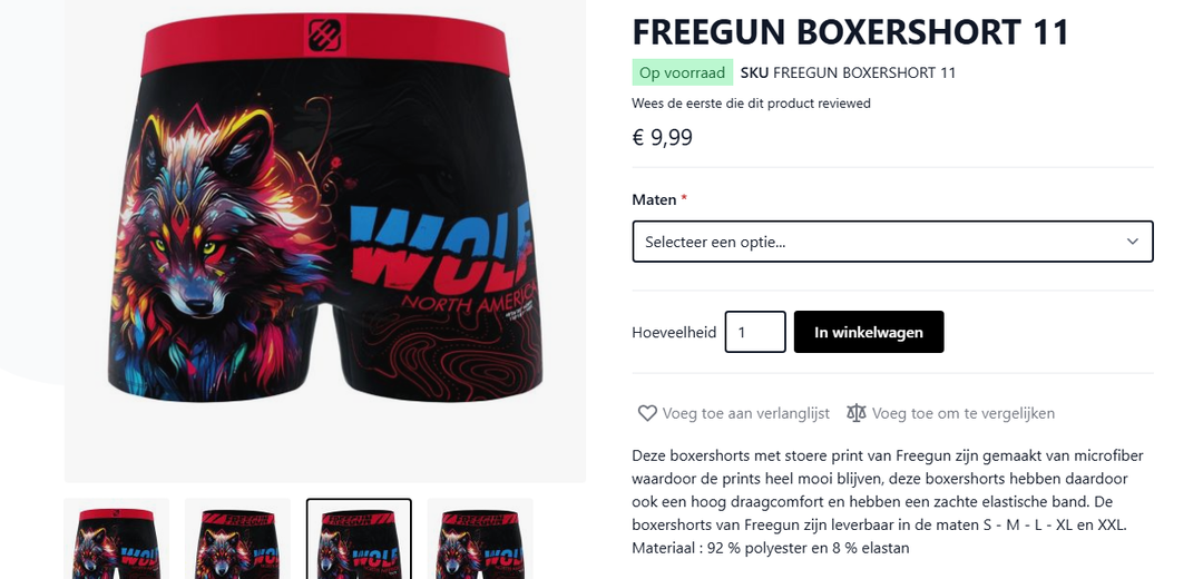 Freegun Boxershorts Kopen | Ondergoedkraam