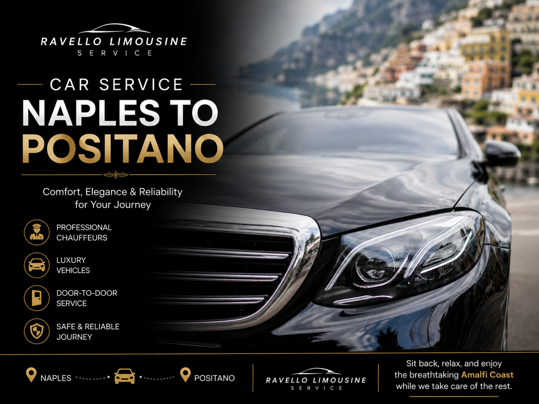 Naples to Positano Private Car Service