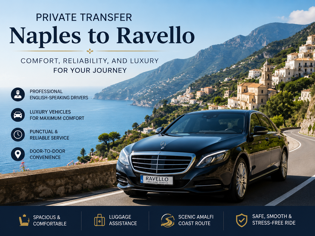 Premium Private Transfer from Naples to Ravello