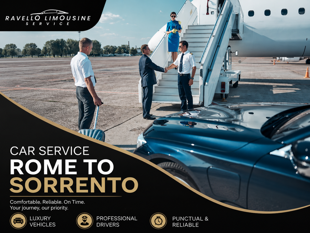 Premium Car Service from Rome to Sorrento