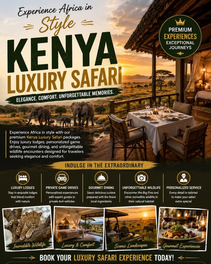 Luxury Safari Kenya - Explore the Wild with BuyMore Adventures
